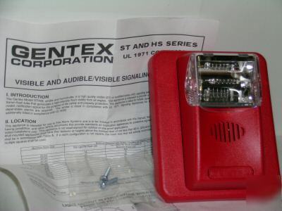 Gentex HS24-110PWR horn strobe 110CD