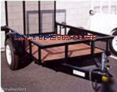 New 2008 utility cargo landscape motorcycle atv trailer