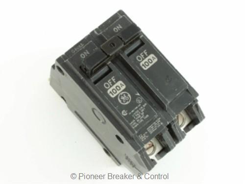 New ge thqb circuit breaker 2P 100A THQB21100