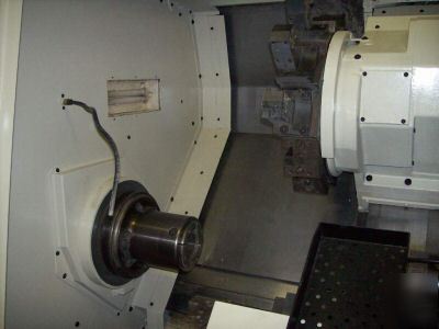 Okuma LU15BBW-2S600 five axis cnc lathe w/sub spindle