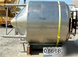 Used: cherry burrell 1,000 gallon processor kettle, mod