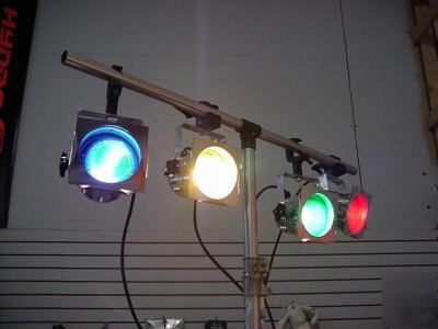 Stage lighting d.j. lights chauvet par 38 lamps 