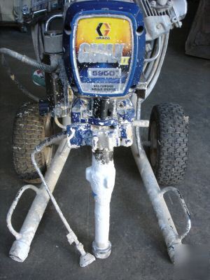 Graco 5900 gmax ii gas powered airless paint sprayer