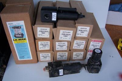 New 16 - norgen lubricators, regulators, & filters - 