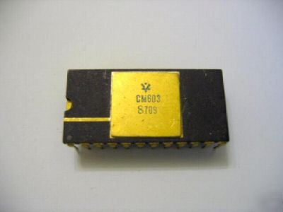 New CM603 pravetz acia MC6850L 6850 clone gold ic