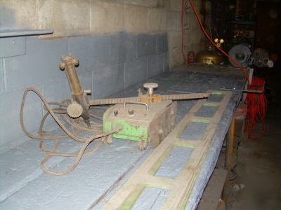  linde CM79 track torch with tracks oxy acetylene 