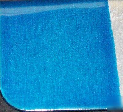 1LB blue translucent/candy hi gloss powder coat paint 