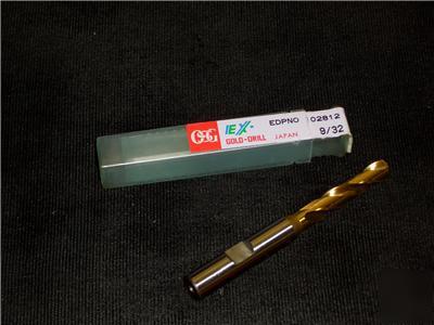 9/32 osg high preformance gold drill limited supply 