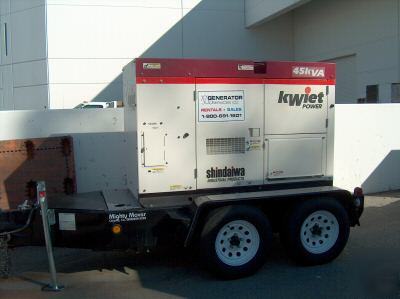 Diesel portable 45KVA kwiet power generator