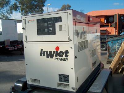 Diesel portable 45KVA kwiet power generator