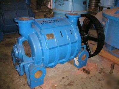 Nash mdl CL2002 liquid ring vacuum pump belt driven