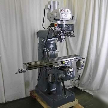 New clark B3V mill manual vari-speed milling machine