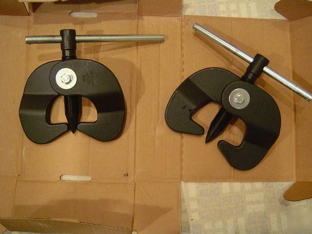 New pair of gray GRJ2 flange jack made in usa 2 pieces