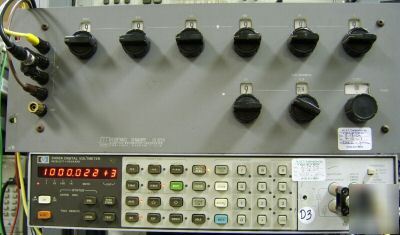 Esi RS925A precision resistance standard, calibrated