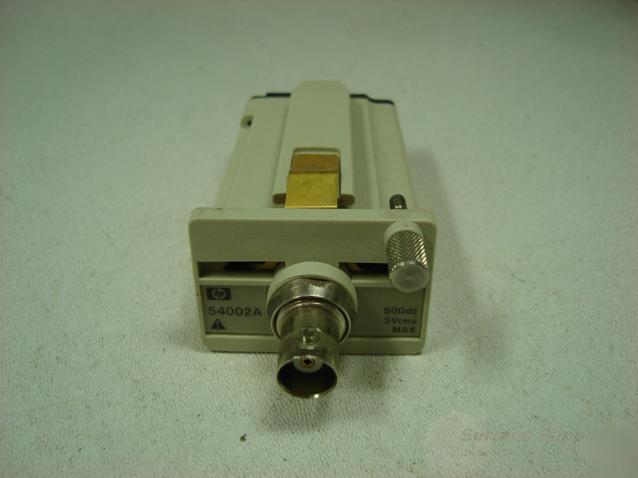 Hp 54002A oscilloscope plugin input pod