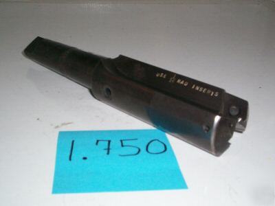 Metcut carbide insert drill 1.750