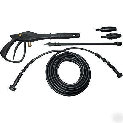 Pressure washer hose, wand, gun & nozzle kit