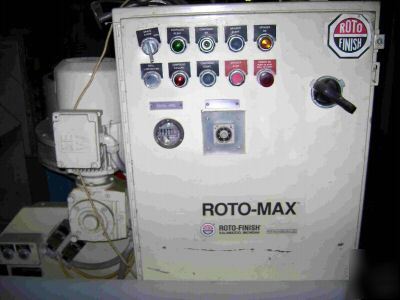 Roto finish high speed centrifugal wet disc roto max 