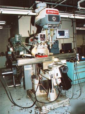 Series ii bridgeport 2X cnc vertical mill 1997 retrofit