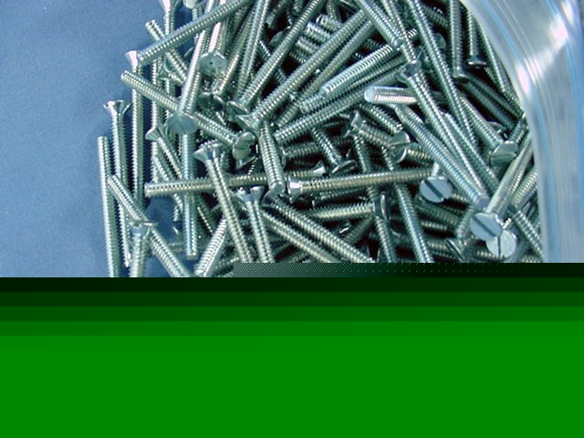 1,000 flat head machine screws 6-32 1-1/2