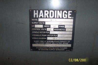 1982 hardinge hlv h precision toolroom lathe excellent