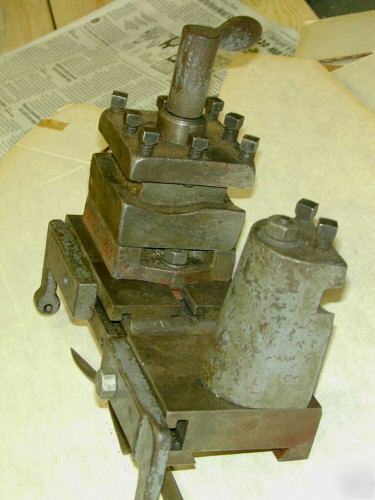 Atlas, craftsman, clausing lathe cross carrage attach