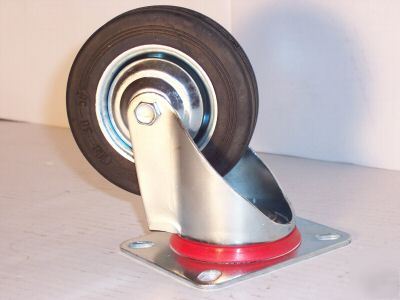 New 8 4'' swivel caster wheels base & wheel bearings