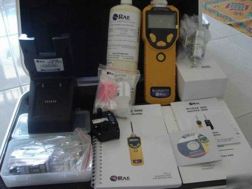 New minirae 3000 photo ionization detector rae system