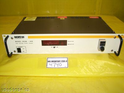 Bertan 205B-01R high voltage dc power supply, 0-1KV