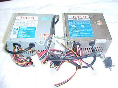 2 switching power supplies, models mpu-200P & mpu-250P