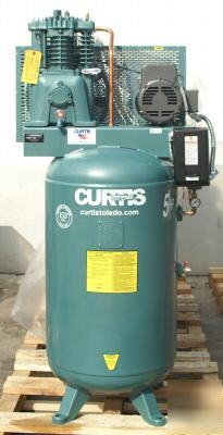 Curtis air compressor 5HP electric 230/1/60