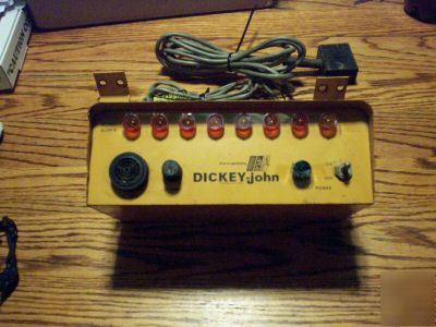 Dickey john 8 row corn planter monitor model DJ3M-8