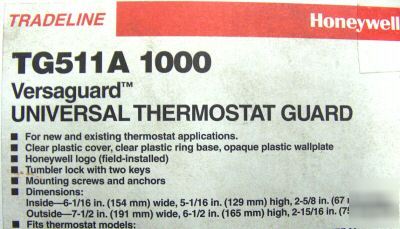 Honeywell TG511A 1000 versaguard universal guard