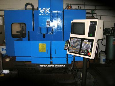 New hitachi seiki VK45, in 1991, work surface size 35.4