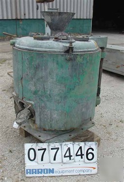 Used: henschel 500 liter high intensity mixer. includes