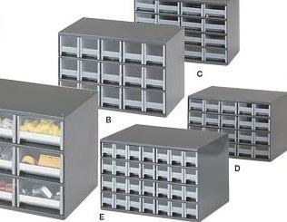 Wise heavy duty metal industrial part cabinet 16 drawer