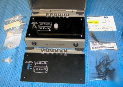 Hp 4140B pa meter dc voltage source & 16055A test set