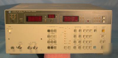 Hp 4140B pa meter dc voltage source & 16055A test set