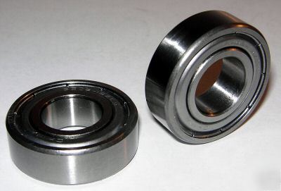 (10) 6202-zz-16 shielded ball bearings, 16 x 35 mm