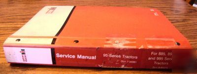 Case ih 585 to 995 tractor schematic set service manual
