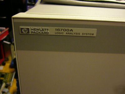 Hp / agilent 16700A logic analyzer system