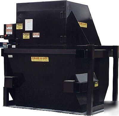 New 4 yard vertical compactor fl/ff or fl/rf compactor 