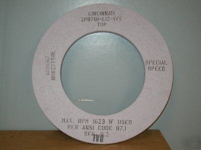 New cinci grinding wheel 2PB701L12VFE 20 x 1 x 12 