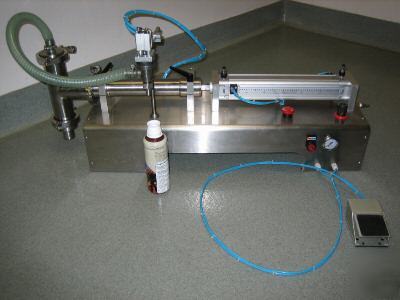 New liquid filling piston filler $4,900