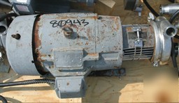 Used: tri clover centrifugal pump, model C216MD21TS, 31