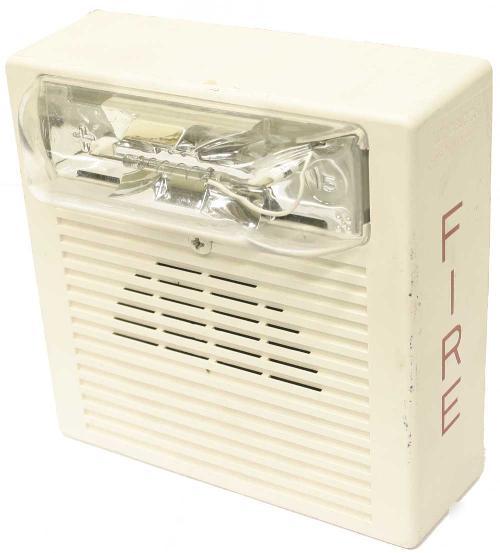 Wheelock as-2415W fire alarm 15CD strobe & audible horn
