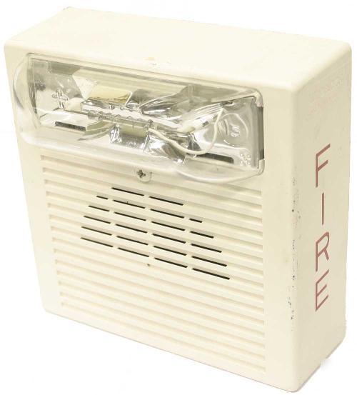 Wheelock as-2415W fire alarm 15CD strobe & audible horn