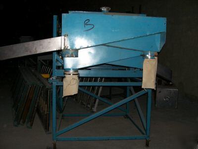  bm&m gyrotory vibrating chip screen separator sizer 