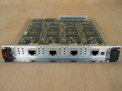 Ixia lm-100TX/LM100TX load module 4 port 10/100BASE-tx