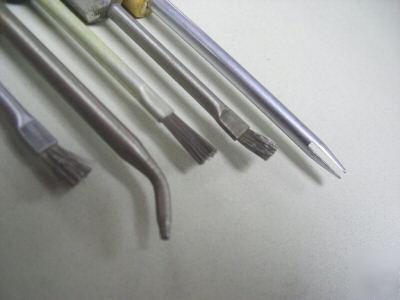 Soldering tool set with iron holder by weller